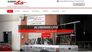 Nueva Web Resposive de Aluminios Lito